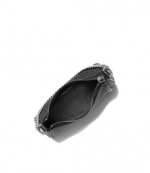 Jet Set Charm Black Shoulder Bag