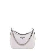 Jet Set Charm White Shoulder Bag