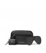 Black Logo Flight Travel Box Kit