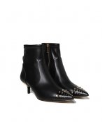 Black Kadence Kitten Bootie