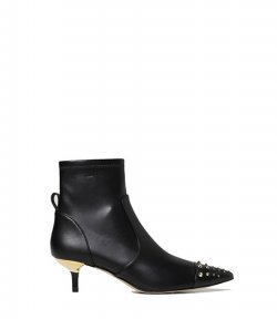 Black Kadence Kitten Bootie
