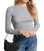 Black Jet Set Charm Shoulder Bag