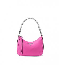 Cerise Jet Set Charm Shoulder Bag