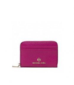 Jet Set Charm Cerise Card Wallet
