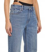 Vintage Medium Indigo Low Rise Slouchy Jean With Diamond Charm Bkl Bikini