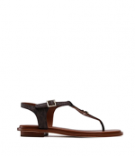 Mallory Brown Thong Sandal