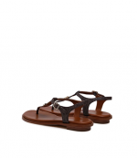 Mallory Brown Thong Sandal