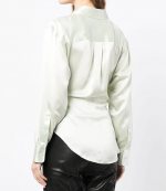 Threaded Placket Button Up Shirt