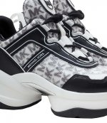Olympia Clear Mesh Sequin Trainer