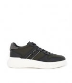 H580 Black Olive Grey Allacciato H Slash