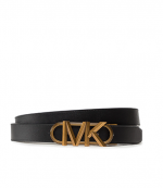 31MM Gold Logo Reversible Brown Black Stadium Belt