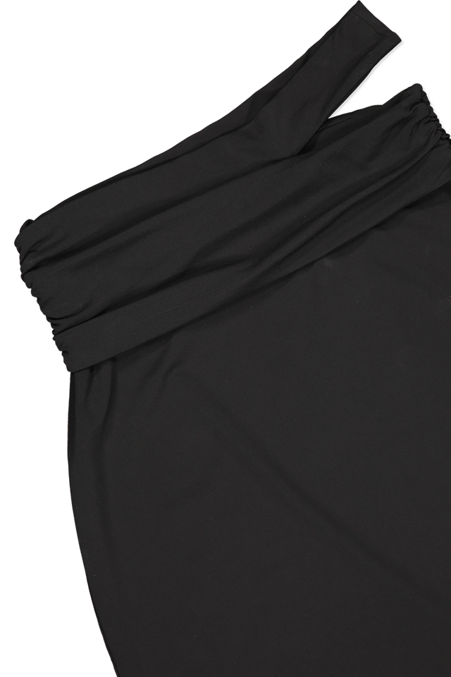 HELMUT LANG VISCOSE JSY SKIRT