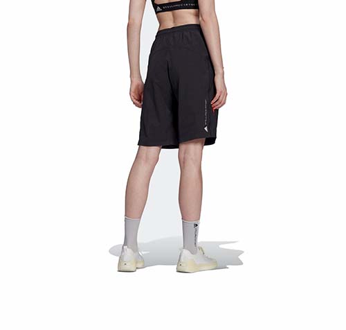 Adidas By Stella McCartney Black Woven Shorts