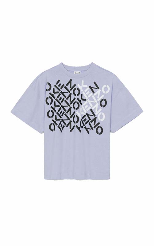 Kenzo Lavender  Sport Loose Fit T-Shirt