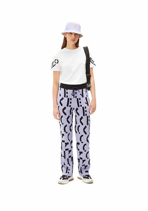 Kenzo Sport Straight-Fit Monogrammed Trousers