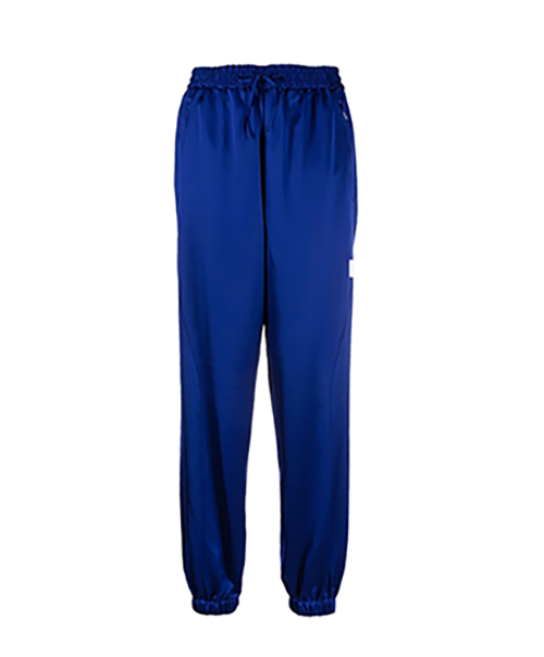 Y-3 Royal Blue Tech Silk Cuff Pants