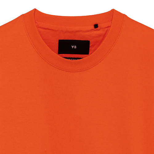 Y-3 Neon Orange Relaxed SS Tee