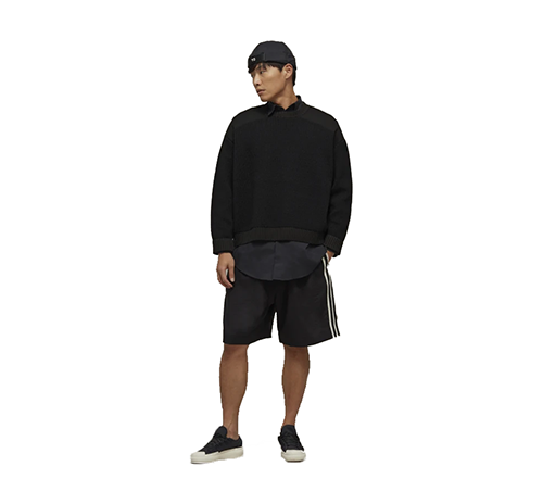 Y-3 Black  Unisex 3S Shorts