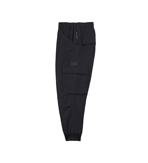 Utility Cuff BLK Cargo Pants