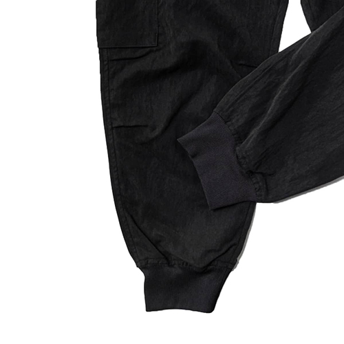 Utility Cuff BLK Cargo Pants