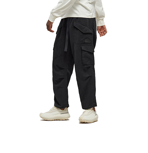 Utility Black Cargo Pants