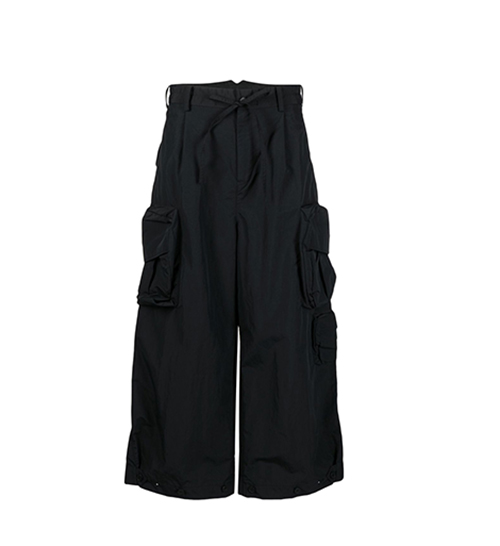 CR BLK NYL CU Pants