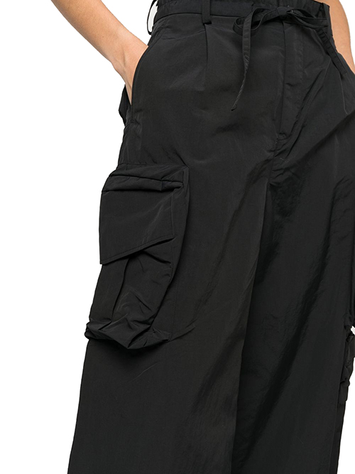 CR BLK NYL CU Pants