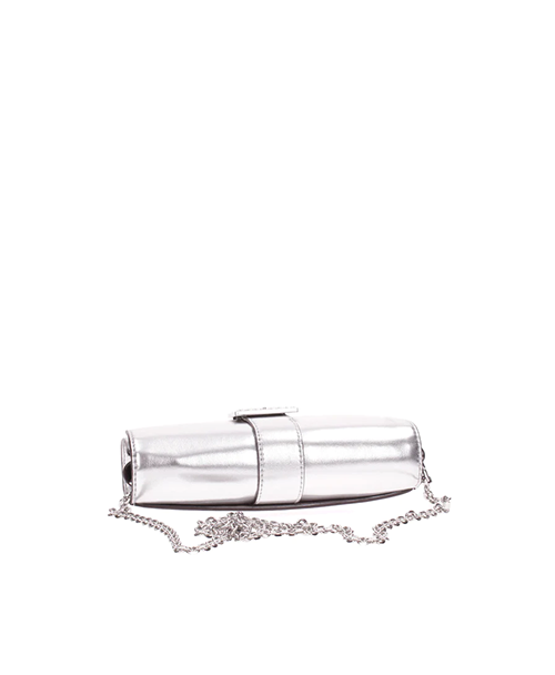 Silver MK Clutch