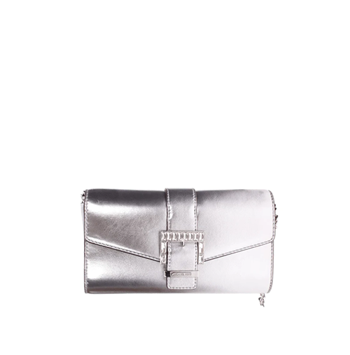 Silver MK Clutch