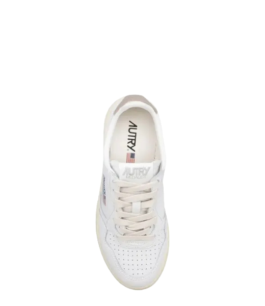 Medalist Low Woman Leather/Leather White/Gold sneaker