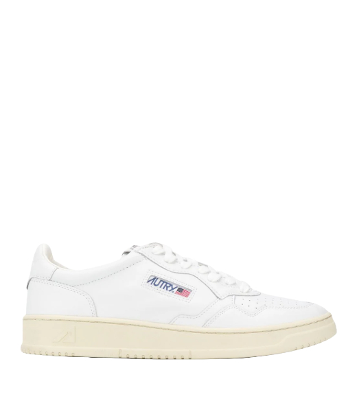Medalist Low Man Lather/Leat White /White Sneaker