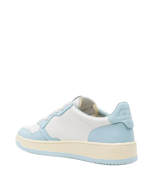 Medalist Low Man Leather/Leather White/St Blue Sneaker