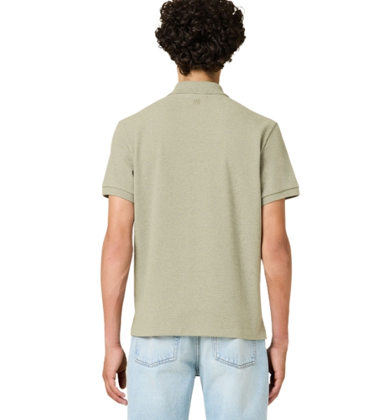 Red Ami De Coeur Sage Pique Polo Shirt