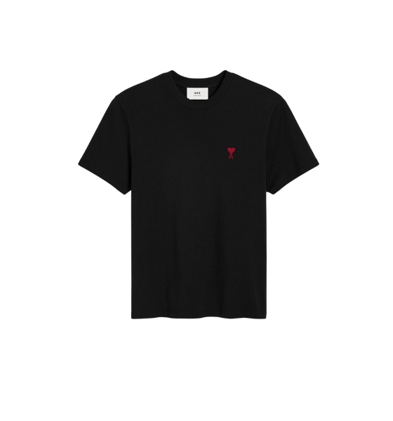 Red Ami De Coeur Black T-Shirt
