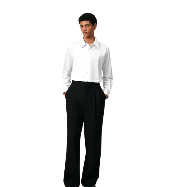 White Ami De Coeur Classic Poplin Shirt