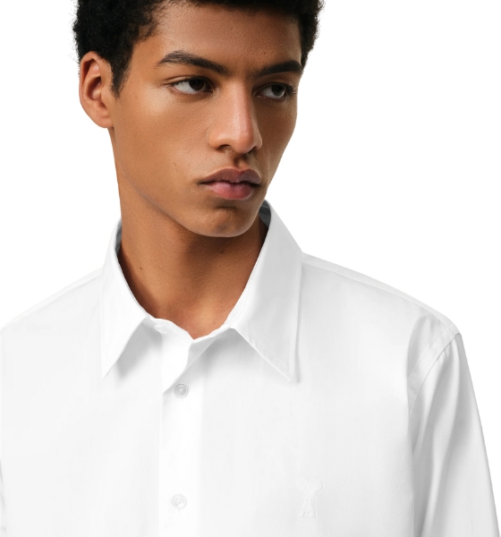White Ami De Coeur Classic Poplin Shirt