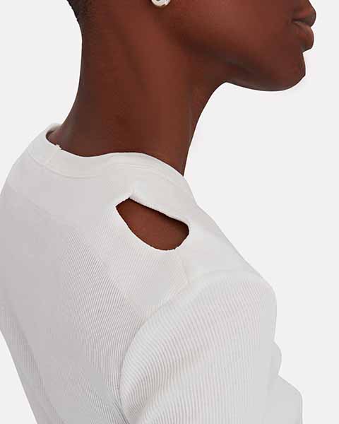 Lacing White Top