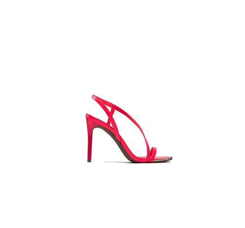 Danielle High Sandal Fuchsia