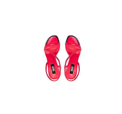 Danielle High Sandal Fuchsia
