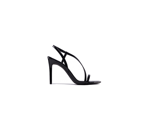 Danielle High Sandal Black