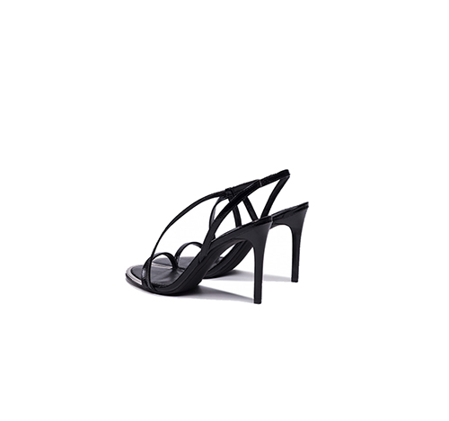 Danielle High Sandal Black