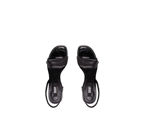 Danielle High Sandal Black