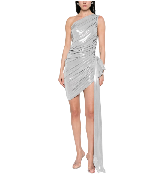 Silver Pickleball Diana Dress w/ Bow