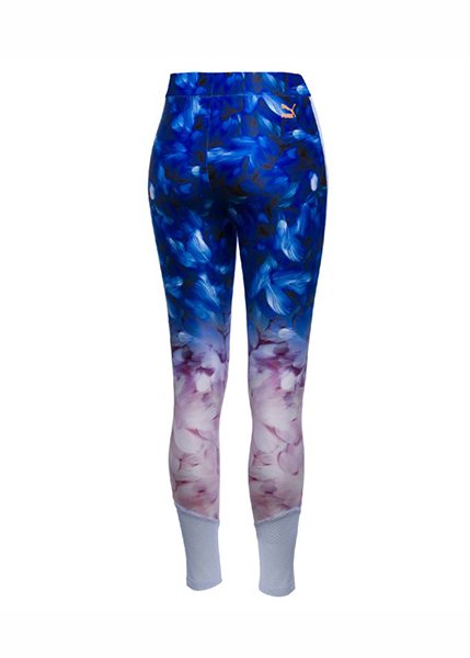 SOPHIA WEBSTER TIGHT ILLUSION BLUE LEGGINS