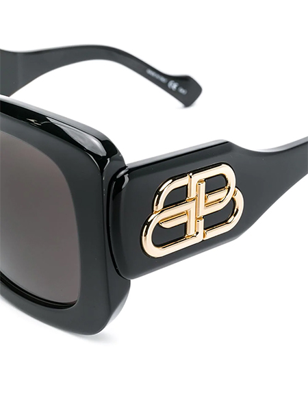 BALENCIAGA EYEWEAR PARIS SQUARE-FRAME SUNGLASSES