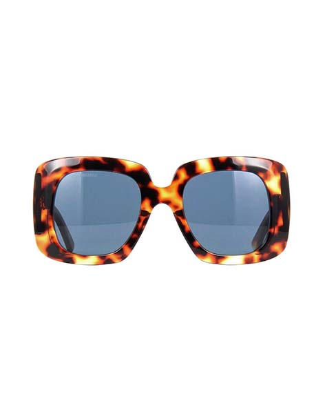 Black Grey Lens Oversize Mask Balenciaga Eyewear