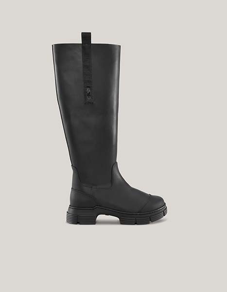 Recycled Rubber Black Country Boot