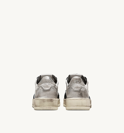 Autry WHT/BLK Sup Vintage Women Low