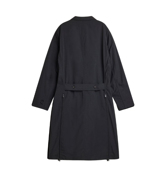 Black M Nylon Coat