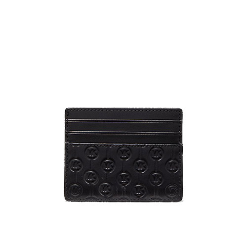 Tall Black Card Case